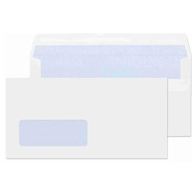 Blake Purely Everyday FL2884/500 Briefumschläge Selbstklebend mit Fenster Weiß, DL 110 x 220 mm, 80 g/m² 500 Stück Blake Purely Everyday FL2884/500 Briefumschläge Selbstklebend mit Fenster Weiß, DL 110 x 220 mm, 80 g/m² 500 Stück