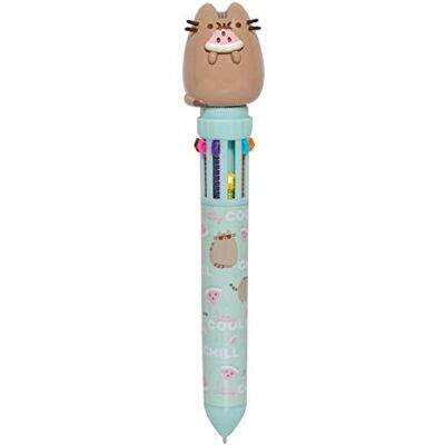 Grupo Erik Kugelschreiber 10 farben Pusheen 10-in-1 Multicolor Kugelschreiber Mehrfarbiger Stift Türkis Kwai Stuff Schreibwaren Grupo Erik Kugelschreiber 10 farben Pusheen 10-in-1 Multicolor Kugelschreiber Mehrfarbiger Stift Türkis Kwai Stuff Schreibwaren