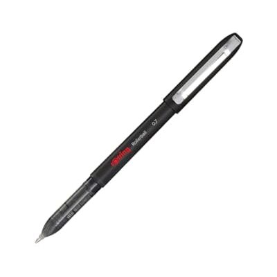 rOtring Rollerball Tintenroller feine Spitze (0,7 mm) für saubere Linien schwarze Tinte 12 Stück rOtring Rollerball Tintenroller feine Spitze (0,7 mm) für saubere Linien schwarze Tinte 12 Stück