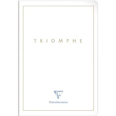 Clairefontaine 36170C Heft Triomphe GOLD, DIN A4, 21x29,7cm, mit Fadenbindung, 48 Blatt blanko, Papier weiß 90g, 1 Stück Clairefontaine 36170C Heft Triomphe GOLD, DIN A4, 21x29,7cm, mit Fadenbindung, 48 Blatt blanko, Papier weiß 90g, 1 Stück
