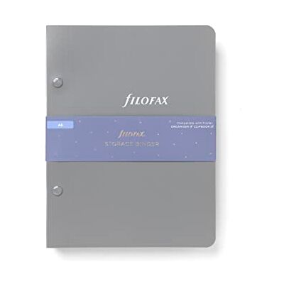 Filofax A5 Aufbewahrungsordner, Grau Filofax A5 Aufbewahrungsordner, Grau