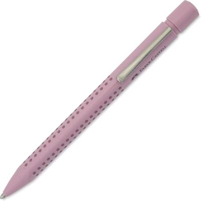 Faber-Castell Kugelschreiber Grip 2010 Rose Shadows, Mine M Ergonomischer Kugelschreiber mit Großraummine für komfortables Schreiben Faber-Castell Kugelschreiber Grip 2010 Rose Shadows, Mine M Ergonomischer Kugelschreiber mit Großraummine für komfortables Schreiben