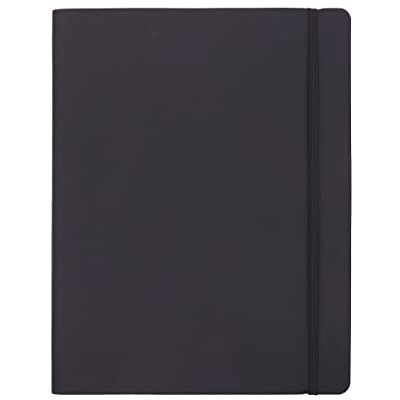 Amazon Basics Notizbuch, nicht liniert, Softcover, XL-Format, 25 x 20 cm, Schwarz Amazon Basics Notizbuch, nicht liniert, Softcover, XL-Format, 25 x 20 cm, Schwarz