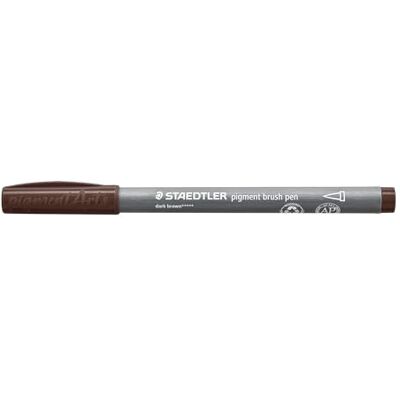 Staedtler brush pen pigment Arts, hell kaltgrau, pigmentierte Premium-Zeichentusche, Pinselspitze für variable Linienbreite, wasserfest, schnelltrocknend, 10 brush pens im Kartonetui, 371-78 Staedtler brush pen pigment Arts, hell kaltgrau, pigmentierte Premium-Zeichentusche, Pinselspitze für variable Linienbreite, wasserfest, schnelltrocknend, 10 brush pens im Kartonetui, 371-78