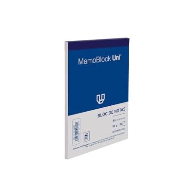 Unipapel , Packung mit 10 kleinen Notizblöcken, Größe A6, 80 Blatt, blanko, Papier 60 g, mikro-perferiert, 14,8 x 10,5 cm, strapazierfähiges Cotnratapa, Memoblock, Uni Unipapel , Packung mit 10 kleinen Notizblöcken, Größe A6, 80 Blatt, blanko, Papier 60 g, mikro-perferiert, 14,8 x 10,5 cm, strapazierfähiges Cotnratapa, Memoblock, Uni