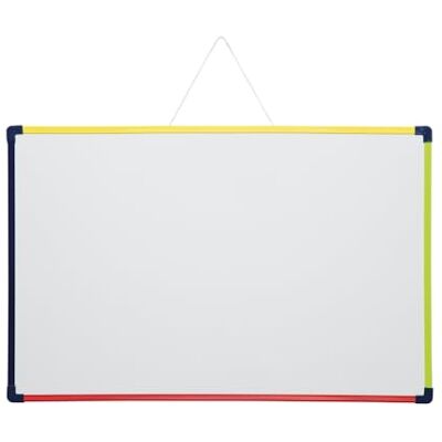 MAUL Whiteboard fun 38,5x58,5cm tragbare Magnettafel zum Aufhängen für Büro und Homeoffice bunte Tafel zum Schreiben, Malen, Zeichnen beidseitig beschreibbar mehrfarbig 6281699 MAUL Whiteboard fun 38,5x58,5cm tragbare Magnettafel zum Aufhängen für Büro und Homeoffice bunte Tafel zum Schreiben, Malen, Zeichnen beidseitig beschreibbar mehrfarbig 6281699