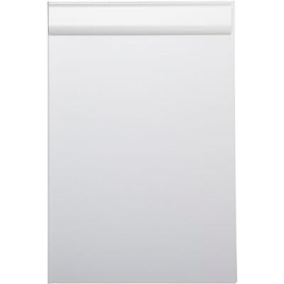 MAUL Klemmbrett A4 silber Aluminium Hochformat stabile Klemmschiene fester Halt für 100 Blatt, glatte abwaschbare Oberfläche, Papieranschlag für saubere Ausrichtung, praktische Aufhängeöse MAUL Klemmbrett A4 silber Aluminium Hochformat stabile Klemmschiene fester Halt für 100 Blatt, glatte abwaschbare Oberfläche, Papieranschlag für saubere Ausrichtung, praktische Aufhängeöse