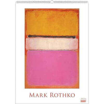 DUMONT Mark Rothko 2026 – Kunst-Poster-Kalender 50 x 70 cm, Wandkalender mit Meisterwerken des Abstrakten Expressionismus für Kunstliebhaber DUMONT Mark Rothko 2026 – Kunst-Poster-Kalender 50 x 70 cm, Wandkalender mit Meisterwerken des Abstrakten Expressionismus für Kunstliebhaber