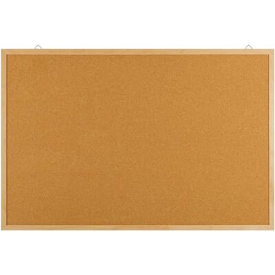 OFFICER PRODUCTS OFFICE PRODUCTS Pinnwand Notizbrett aus Kork / 90 x 60 cm/ 1 Stück/Rechteckig/Korktafel Korkplatte Korkwand Kork/ideal für Zuhause und fürs Büro/Holzrahmen Memoboard OFFICER PRODUCTS OFFICE PRODUCTS Pinnwand Notizbrett aus Kork / 90 x 60 cm/ 1 Stück/Rechteckig/Korktafel Korkplatte Korkwand Kork/ideal für Zuhause und fürs Büro/Holzrahmen Memoboard