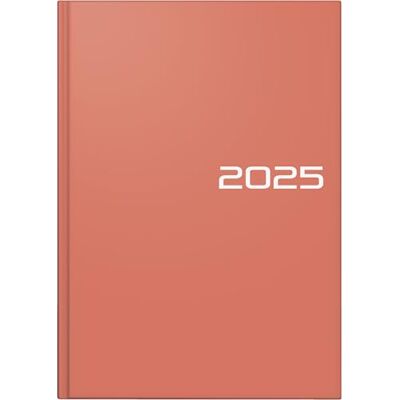 BRUNNEN Buchkalender Modell 795 (2025), 1 Seite = 1 Tag, A5, 352 Seiten, Balacron-Einband, coral BRUNNEN Buchkalender Modell 795 (2025), 1 Seite = 1 Tag, A5, 352 Seiten, Balacron-Einband, coral