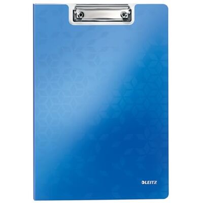Leitz WOW A4 Klemmbrettmappe mit Abdeckung, Leichtes Polyfoam, Strapazierfähiges Klemmbrett mit Abdeckung, Für bis zu 80 Blatt, Blau, 41990036 Leitz WOW A4 Klemmbrettmappe mit Abdeckung, Leichtes Polyfoam, Strapazierfähiges Klemmbrett mit Abdeckung, Für bis zu 80 Blatt, Blau, 41990036