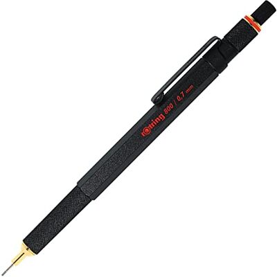 rOtring 800 Druckbleistift mit Einzug 0,7 mm Schwarz rOtring 800 Druckbleistift mit Einzug 0,7 mm Schwarz