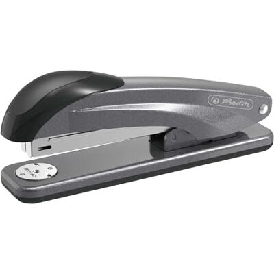 Herlitz 50025473 Heftapparat aus Metall, für Klammern No.24/6, anthrazit metallic, 1 Stück Herlitz 50025473 Heftapparat aus Metall, für Klammern No.24/6, anthrazit metallic, 1 Stück