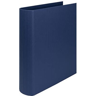 Rössler S.O.H.O. Ringbuch DIN A4 4-Ring 50 mm Navy Ringordner im Format 7,4 x 28 x 32,1 cm für Dokumente, Unterlagen und gelochte Blätter Rössler S.O.H.O. Ringbuch DIN A4 4-Ring 50 mm Navy Ringordner im Format 7,4 x 28 x 32,1 cm für Dokumente, Unterlagen und gelochte Blätter