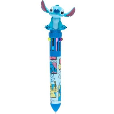 Grupo Erik Disney Stitch Kugelschreiber 10 Farben Merch Fanartikel Merch 10-in-1 Multicolor Mehrfarbiger Stift Offizieller Disney Fanartikel Geschenk zur Einschulung Grupo Erik Disney Stitch Kugelschreiber 10 Farben Merch Fanartikel Merch 10-in-1 Multicolor Mehrfarbiger Stift Offizieller Disney Fanartikel Geschenk zur Einschulung