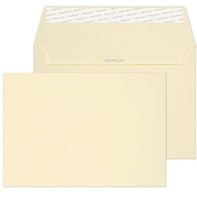 Blake Premium Business 64155 Briefumschläge Haftklebung Creme Wove C6 114 x 162 mm 120 g/m² 50 Stück Blake Premium Business 64155 Briefumschläge Haftklebung Creme Wove C6 114 x 162 mm 120 g/m² 50 Stück