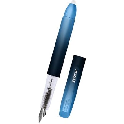 Online Füllhalter magiXX Deep Ocean I Füller mit radierbarer, blauer Tinte I inkl. 1 magiXX Patrone I Schreiben, radieren & korrigieren in einem I Füllfederhalter als Geschenk für Schule & Uni Online Füllhalter magiXX Deep Ocean I Füller mit radierbarer, blauer Tinte I inkl. 1 magiXX Patrone I Schreiben, radieren & korrigieren in einem I Füllfederhalter als Geschenk für Schule & Uni