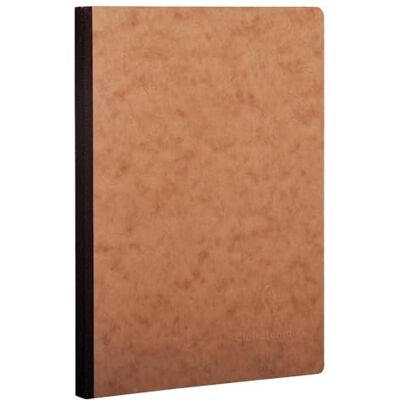 Clairefontaine 79543C Heft AgeBag, DIN A5, 96 Blatt, Dot, Leinendesign, 1 Stück, Braun Clairefontaine 79543C Heft AgeBag, DIN A5, 96 Blatt, Dot, Leinendesign, 1 Stück, Braun