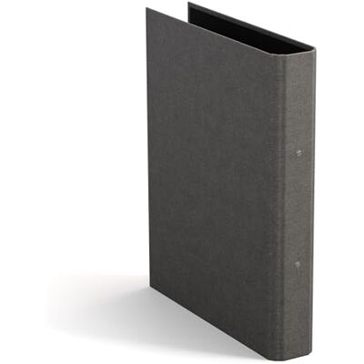 BIGSO RINGO Ringbuch A4 – Aufbewahrungsbox mit 2 Ringen – Schreibtischablage für Dokumente, Klarsichthüllen & Trennblätter – Ringhefter aus Faserplatte und Papier – grau BIGSO RINGO Ringbuch A4 – Aufbewahrungsbox mit 2 Ringen – Schreibtischablage für Dokumente, Klarsichthüllen & Trennblätter – Ringhefter aus Faserplatte und Papier – grau