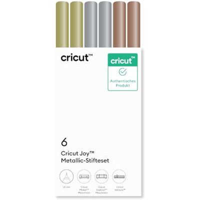 Cricut Joy Metallic-Marker-Set, 1,0 mm 6er-Pack Cricut Joy Metallic-Marker-Set, 1,0 mm 6er-Pack