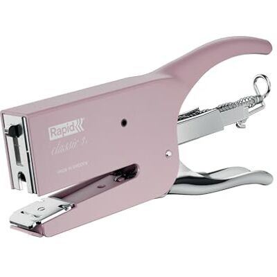 Rapid Retro Classic K1 Stapling Pliers for 26/6 and 26/8+ Staples Strawberry Cream Rapid Retro Classic K1 Stapling Pliers for 26/6 and 26/8+ Staples Strawberry Cream