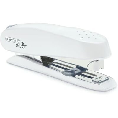 Rapesco 1390 ECO Spinna Heftgerät mit Vorderladefunktion, Soft Weiß 50 Blatt Kapazität Rapesco 1390 ECO Spinna Heftgerät mit Vorderladefunktion, Soft Weiß 50 Blatt Kapazität