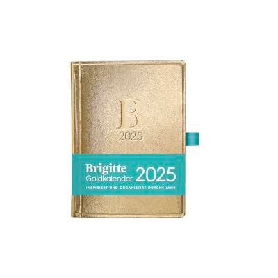 DUMONT Brigitte Goldkalender 2025 Taschenkalender, 10x14cm, der goldene Klassiker von BRIGITTE, Terminkalender mit Zitaten berühmter Personen, extra Telefonregister und Adressteil zum Herausnehmen DUMONT Brigitte Goldkalender 2025 Taschenkalender, 10x14cm, der goldene Klassiker von BRIGITTE, Terminkalender mit Zitaten berühmter Personen, extra Telefonregister und Adressteil zum Herausnehmen