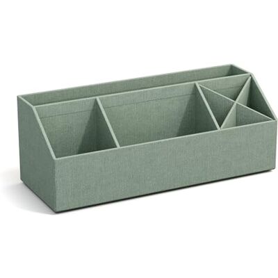 BIGSO BOX OF SWEDEN BIGSO ELISA Schreibtisch Organizer – Aufbewahrungsbox mit 4 Fächern – Schreibtischablage für Zettel, Büroklammern, Stifte & Kleinteile – Sortierkasten aus Faserplatte und Papier – mintgrün BIGSO BOX OF SWEDEN BIGSO ELISA Schreibtisch Organizer – Aufbewahrungsbox mit 4 Fächern – Schreibtischablage für Zettel, Büroklammern, Stifte & Kleinteile – Sortierkasten aus Faserplatte und Papier – mintgrün