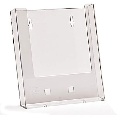 Taymar W160 Wandprospekthalter zum Hängen oder Stellen im DIN A5 Hochformat Taymar W160 Wandprospekthalter zum Hängen oder Stellen im DIN A5 Hochformat