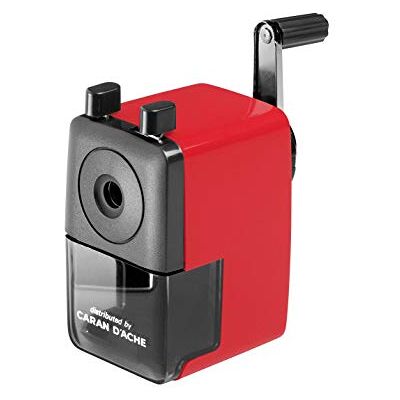 Caran d'Ache Bleistiftspitzmaschine, Kunststoff, Rot Caran d'Ache Bleistiftspitzmaschine, Kunststoff, Rot