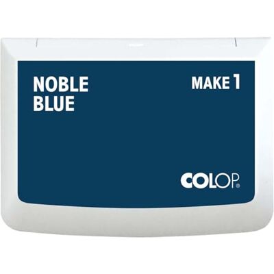 COLOP MAKE 1 Stempelkissen Blau 90 x 50 mm wasserbasiertes, schnelltrocknendes Stempelkissen für Holzstempel & Kreativstempel DIY & Büro COLOP MAKE 1 Stempelkissen Blau 90 x 50 mm wasserbasiertes, schnelltrocknendes Stempelkissen für Holzstempel & Kreativstempel DIY & Büro