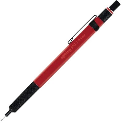 rOtring 500 Druckbleistift 0,5 mm Roter Schaft rOtring 500 Druckbleistift 0,5 mm Roter Schaft
