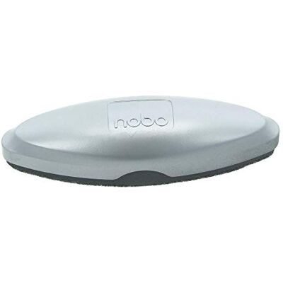 Nobo magnetischer Tafelwischer für Whiteboards mit Glasoberfläche, Premium Qualität, Dry Wipe, Silber, 1904100 Nobo magnetischer Tafelwischer für Whiteboards mit Glasoberfläche, Premium Qualität, Dry Wipe, Silber, 1904100