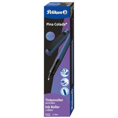 Pelikan Tintenroller Pina Colada Holo inkl. Standard-Tintenpatrone, nachfüllbar, blau, 1 Stück Pelikan Tintenroller Pina Colada Holo inkl. Standard-Tintenpatrone, nachfüllbar, blau, 1 Stück