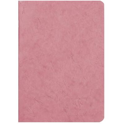 Clairefontaine 733166C Notizheft Kladde Age Bag, DIN A5 14,8x21 cm, 48 Blatt liniert 90g, Einband gekörnt mit Lederstruktur, Altrosa, 1 Stück Clairefontaine 733166C Notizheft Kladde Age Bag, DIN A5 14,8x21 cm, 48 Blatt liniert 90g, Einband gekörnt mit Lederstruktur, Altrosa, 1 Stück