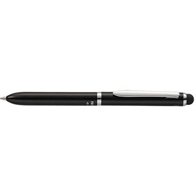 Online 31019/3D 3-in-1 Multi Touch Pen Black, 2-Farb-Kugelschreiber & Touchpen in einem, Multifunktionsstift aus Metall, D1 Standardminen rot und blau, Stylus Tip, schwarz, Einzelstift Online 31019/3D 3-in-1 Multi Touch Pen Black, 2-Farb-Kugelschreiber & Touchpen in einem, Multifunktionsstift aus Metall, D1 Standardminen rot und blau, Stylus Tip, schwarz, Einzelstift