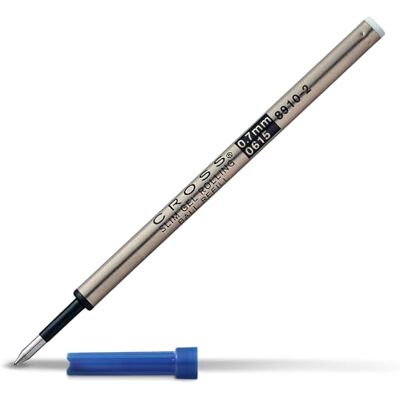 Cross 8910-2 Gel-Rollerballmine Slim (passend für Click und Spire, Strichstärke: 0,7 mm),blau Cross 8910-2 Gel-Rollerballmine Slim (passend für Click und Spire, Strichstärke: 0,7 mm),blau