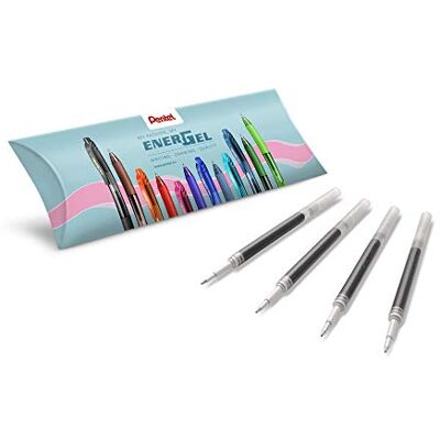 Pentel EnerGel LR7 Nachfüllmine für 0.7 mm Gelschreiber, schwarz (4 Stück) Pentel EnerGel LR7 Nachfüllmine für 0.7 mm Gelschreiber, schwarz (4 Stück)