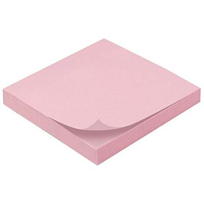 Waytex Notizblock, wiederverwendbar, 100 Blatt, 75 x 75 mm, Rosa Waytex Notizblock, wiederverwendbar, 100 Blatt, 75 x 75 mm, Rosa