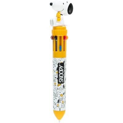 Grupo Erik Peanuts Snoopy Kugelschreiber 10 Farben Merch Fanartikel Merch 10-in-1 Multicolor Mehrfarbiger Stift Offizieller Snoopy Fanartikel Geschenk zur Einschulung Grupo Erik Peanuts Snoopy Kugelschreiber 10 Farben Merch Fanartikel Merch 10-in-1 Multicolor Mehrfarbiger Stift Offizieller Snoopy Fanartikel Geschenk zur Einschulung