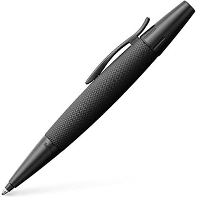 Faber-Castell 148690 Drehkugelschreiber e-motion pure, Stärke: B, inklusive Geschenkverpackung, Schaftfarbe: schwarz Faber-Castell 148690 Drehkugelschreiber e-motion pure, Stärke: B, inklusive Geschenkverpackung, Schaftfarbe: schwarz