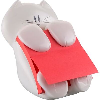 Post-it Z-Notes Katzen-Spender + Super Sticky Z-Notes, 90 Blatt, 76 x 76 mm Selbstklebende Haftnotizen, Praktische Klebezettel für Bürobedarf, Meetings, Erinnerungen, To-Do-Listen und zum Organisieren Post-it Z-Notes Katzen-Spender + Super Sticky Z-Notes, 90 Blatt, 76 x 76 mm Selbstklebende Haftnotizen, Praktische Klebezettel für Bürobedarf, Meetings, Erinnerungen, To-Do-Listen und zum Organisieren