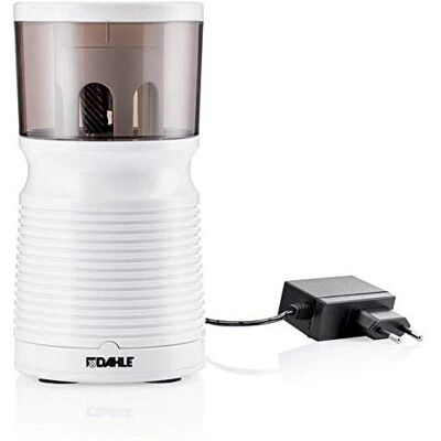 Dahle Elektrische Spitzmaschine 210 (Anspitzer für Stiftdurchmesser 8 mm – 11 mm, Kindersicher nach GS-Standards) Weiß, 20,7 x 10,3 x 10,3 Dahle Elektrische Spitzmaschine 210 (Anspitzer für Stiftdurchmesser 8 mm – 11 mm, Kindersicher nach GS-Standards) Weiß, 20,7 x 10,3 x 10,3