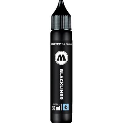 Molotow Blackliner Refill 30ml (zum Nachfüllen des Blackliner Brush, hochpigmentierte, dokumentenechte Tinte) schwarz Molotow Blackliner Refill 30ml (zum Nachfüllen des Blackliner Brush, hochpigmentierte, dokumentenechte Tinte) schwarz