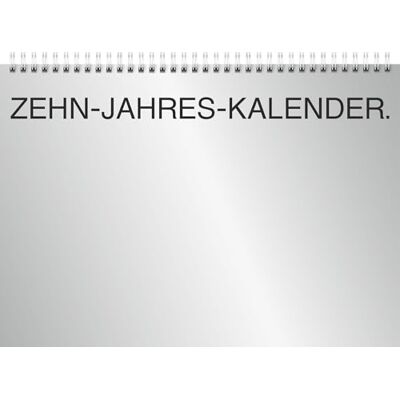 BRUNNEN Zehnjahres-Kalender '26-'35 A4 quer 297×210 mm BRUNNEN Zehnjahres-Kalender '26-'35 A4 quer 297×210 mm
