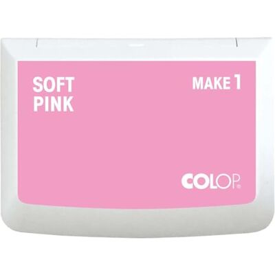 COLOP MAKE 1 Stempelkissen Rosa/Pink 90 x 50 mm wasserbasiertes, schnelltrocknendes Stempelkissen für Holzstempel & Kreativstempel DIY & Büro COLOP MAKE 1 Stempelkissen Rosa/Pink 90 x 50 mm wasserbasiertes, schnelltrocknendes Stempelkissen für Holzstempel & Kreativstempel DIY & Büro