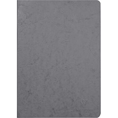 Clairefontaine 733065C Heft AgeBag, DIN A4, 21 x 29,7 cm, liniert, ideal für Ihre Notizen und Zeichnungen, 48 Blatt, 1 Stück, grau Clairefontaine 733065C Heft AgeBag, DIN A4, 21 x 29,7 cm, liniert, ideal für Ihre Notizen und Zeichnungen, 48 Blatt, 1 Stück, grau