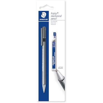 Staedtler 77427BK25D triplus micro Druckbleistift 0.7 mm und Feinminen auf Blisterkarte, 1 Stück (1er Pack) Staedtler 77427BK25D triplus micro Druckbleistift 0.7 mm und Feinminen auf Blisterkarte, 1 Stück (1er Pack)