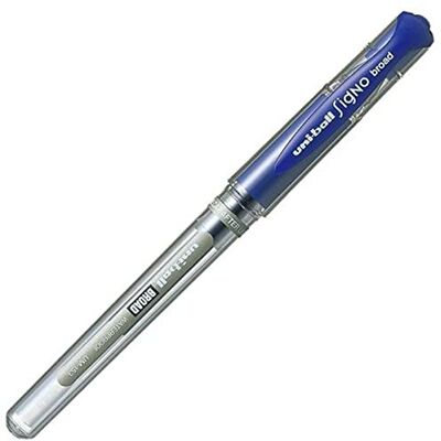 uni-ball Uniball Signo Broad UM-153 1,0 mm, Blau, Box mit 12 Stück uni-ball Uniball Signo Broad UM-153 1,0 mm, Blau, Box mit 12 Stück