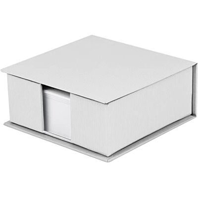 Rössler SOHO Zettelkasten Notizzettel-Box Schreibtisch-Organizer Büro-Zubehör Schreibtisch Deko Homeoffice Ausstattung 110x46x110mm 1 Stück Farbe: Weiss Rössler SOHO Zettelkasten Notizzettel-Box Schreibtisch-Organizer Büro-Zubehör Schreibtisch Deko Homeoffice Ausstattung 110x46x110mm 1 Stück Farbe: Weiss